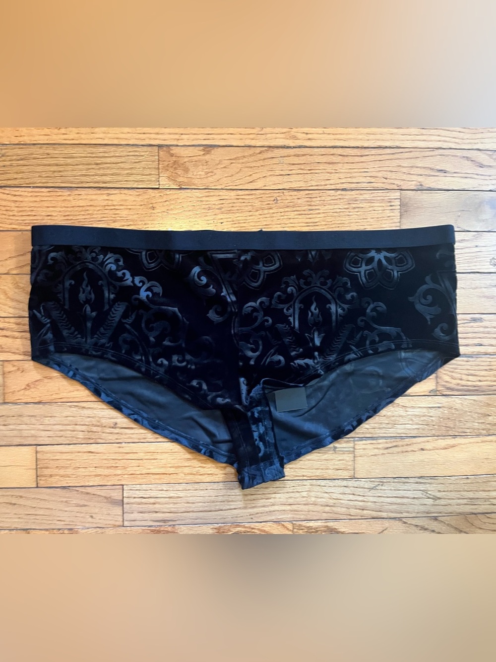 Killstar Black Velvet 'Moody Panty' - 4XL NWT